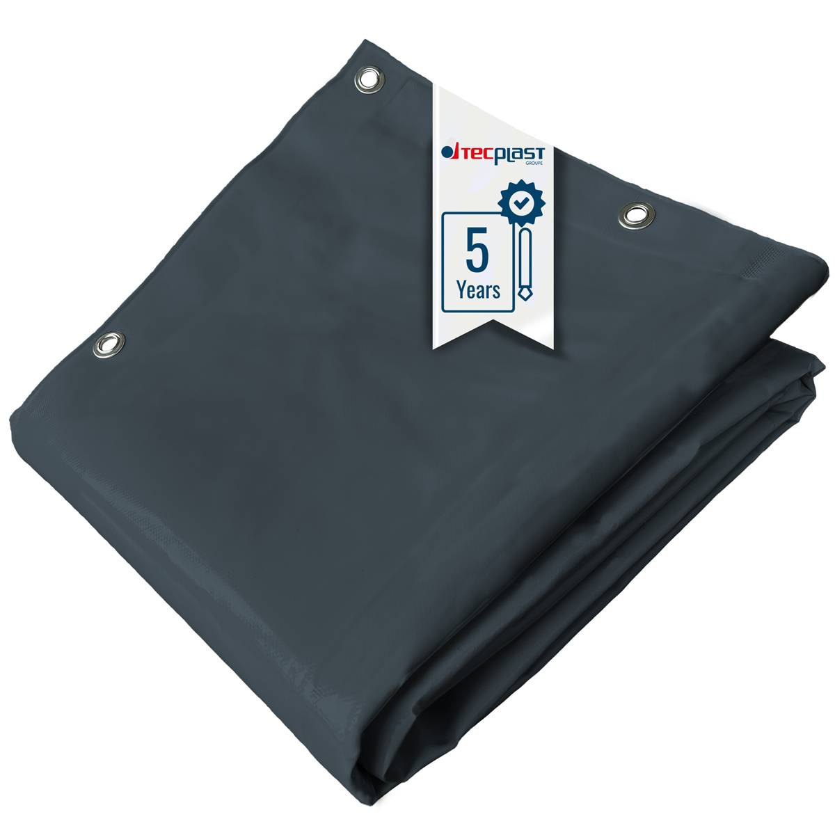 Bâche Jardin 2x3 m LP506JD Gris anthracite - Garantie 5 ans - Bâche PVC étanche - Résistance Anti-UV TECPLAST - Image 1