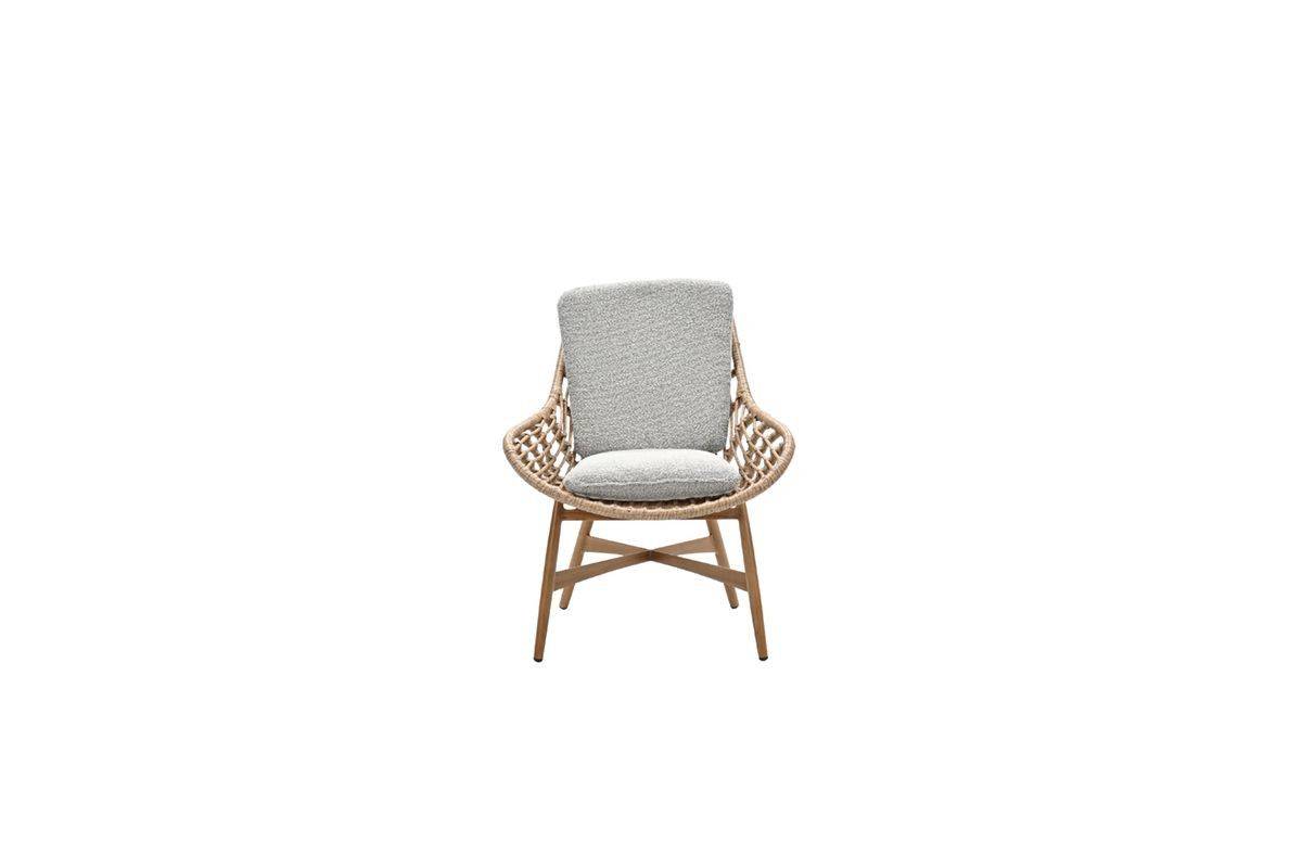 Garden Impressions - Chaise de jardin Castello - alu teak look - Image 5