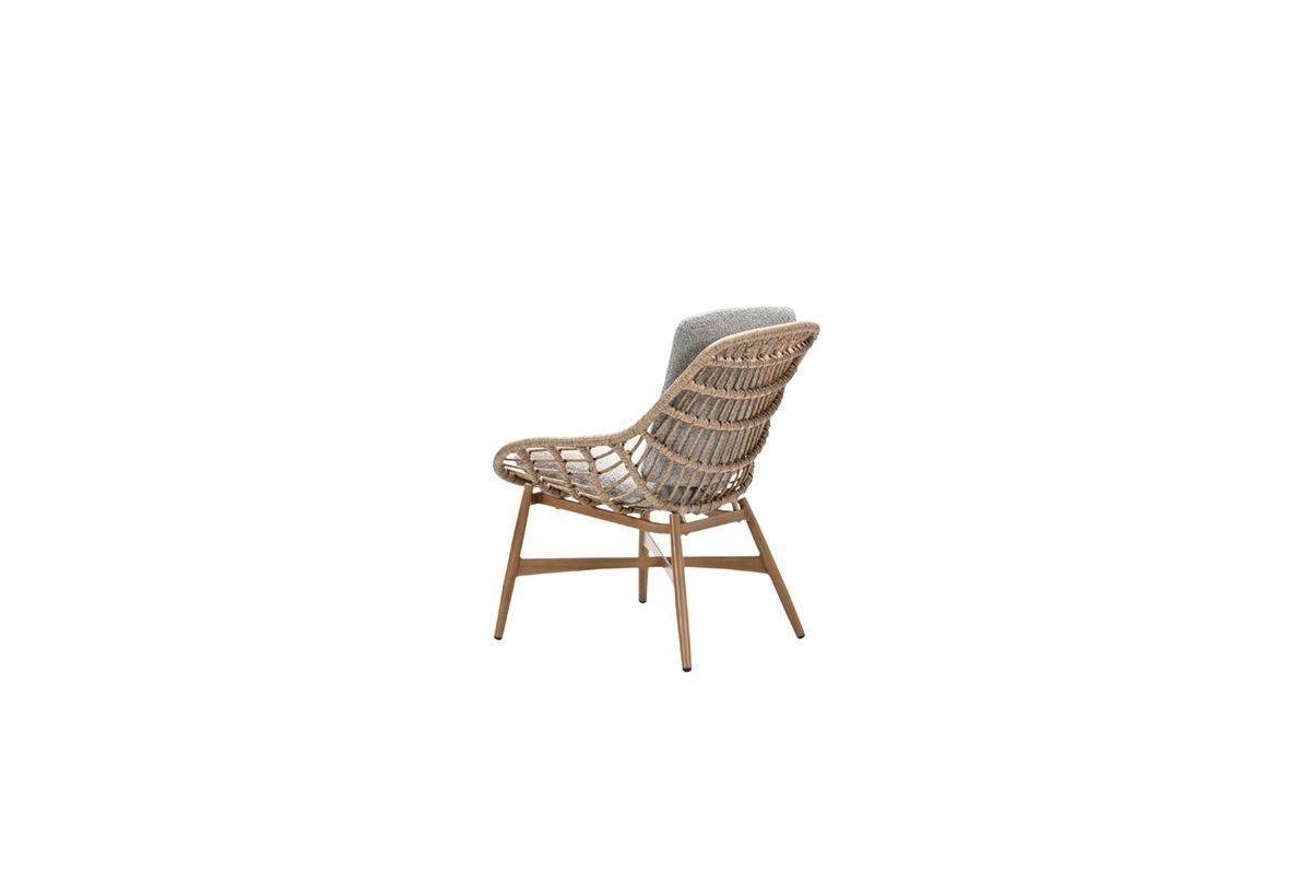 Garden Impressions - Chaise de jardin Castello - alu teak look - Image 3