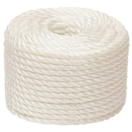 Corde de travail Blanc 10 mm 250 m polypropylène Maison Chic - Image 1