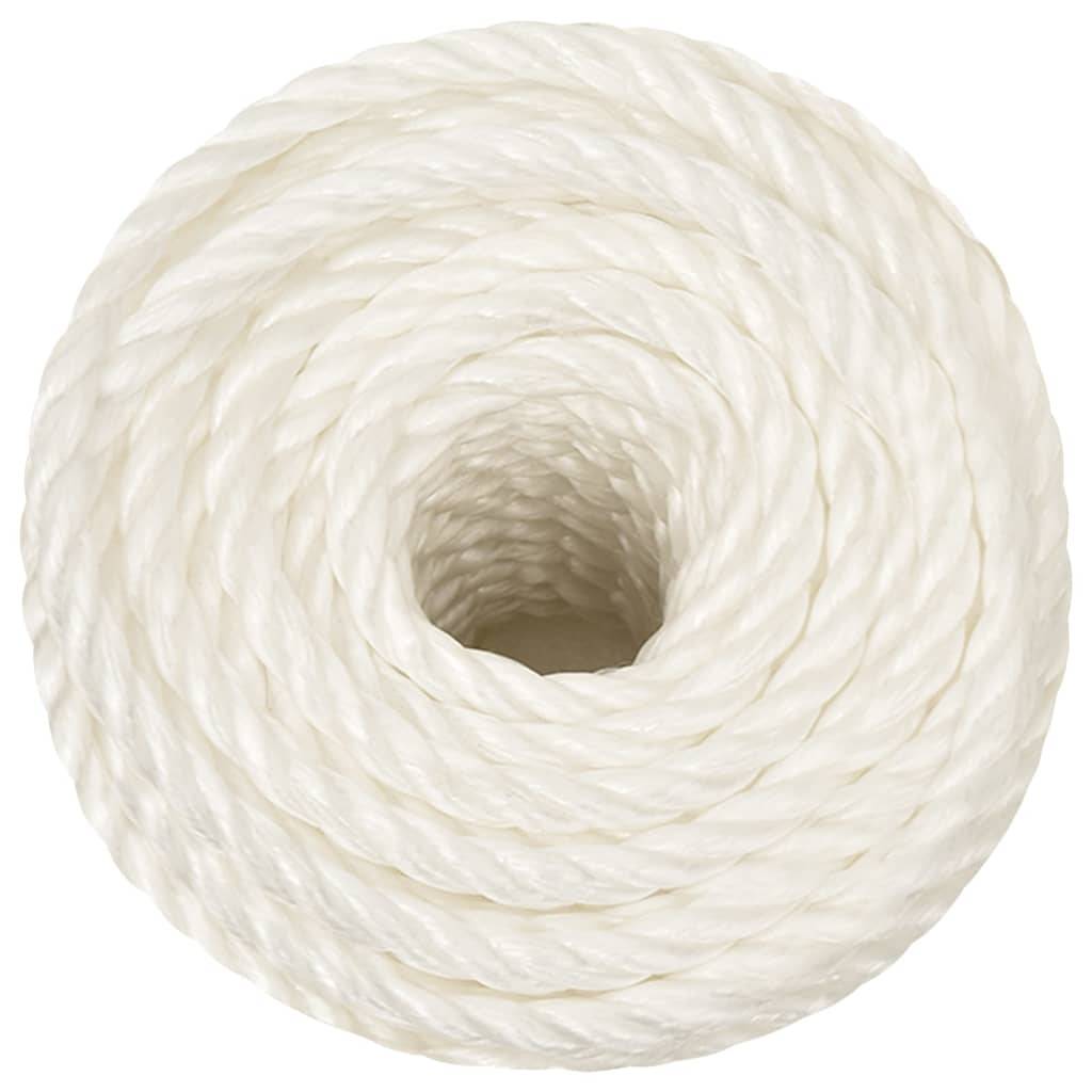 Corde de travail Blanc 10 mm 250 m polypropylène Maison Chic - Image 3