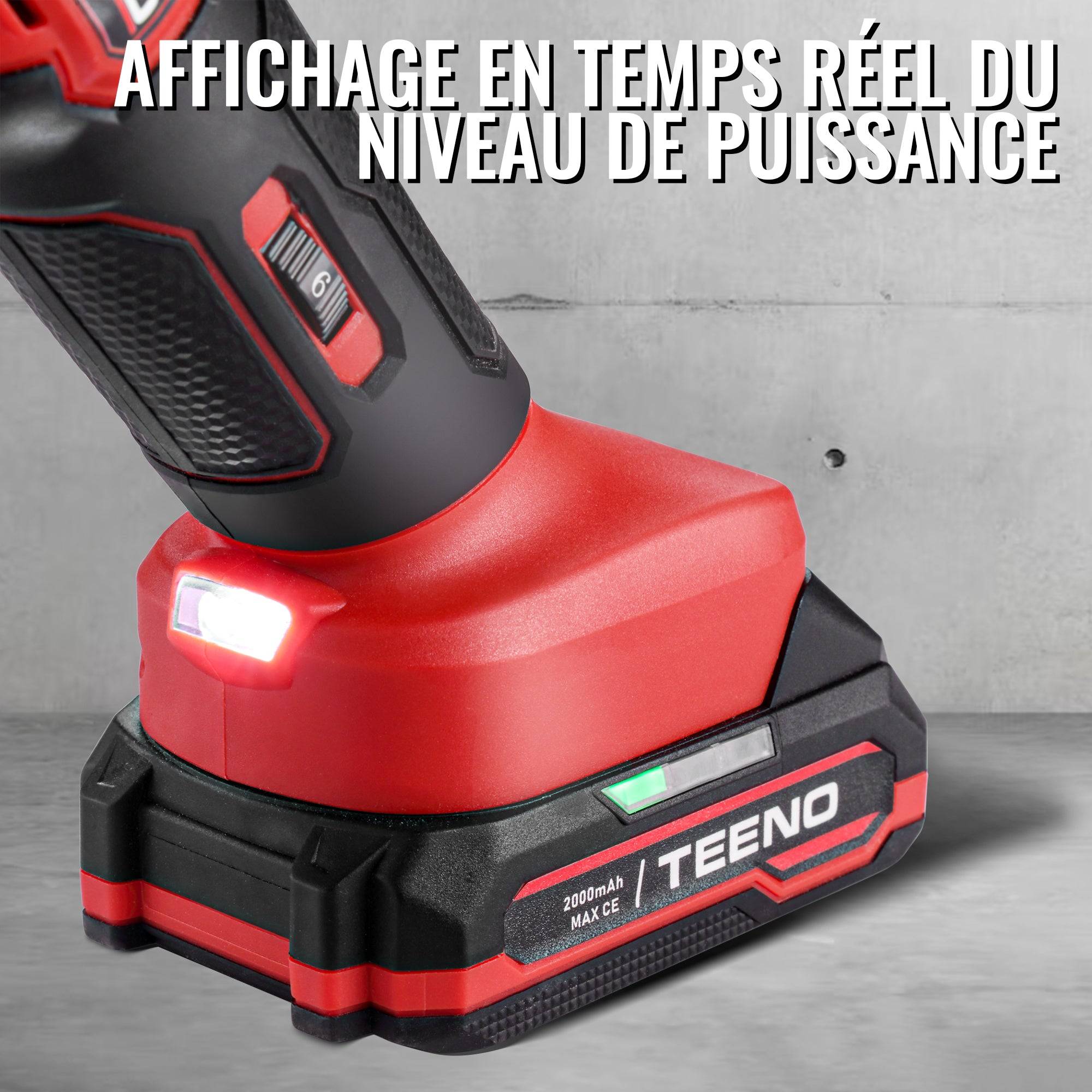 Outil multifonctions Oscillant sans fil 20V Batterie 2.0Ah Outil multifonctions Oscillant sans fil 20V Batterie 2.0Ah