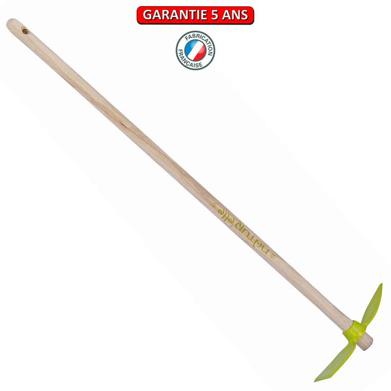 Outils Perrin - Serfouette panne & langue forgée manche 100cm - Kiwi Outils Perrin