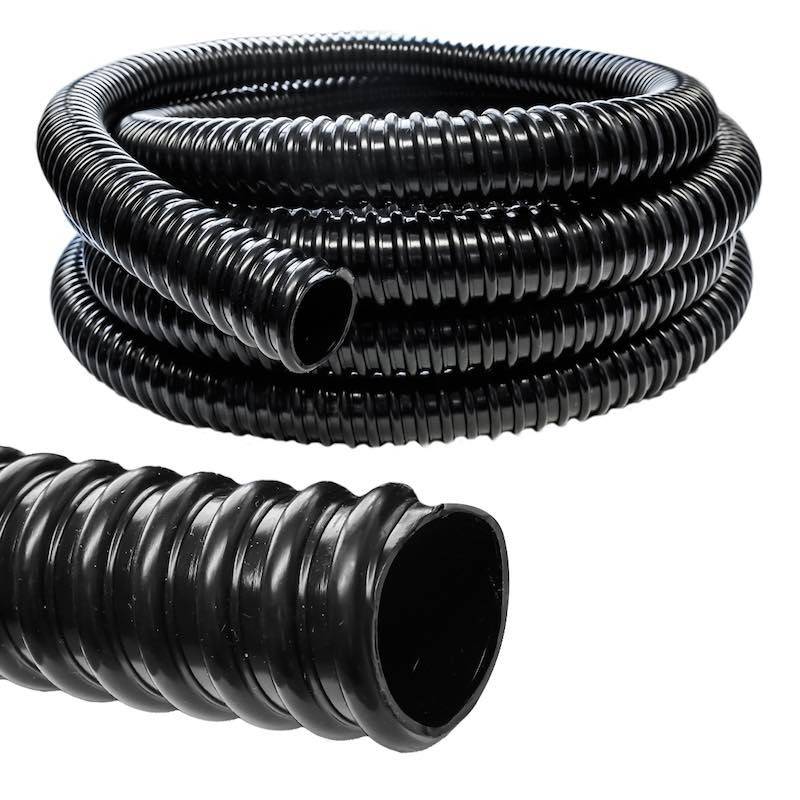Le Poisson Qui Jardine - Tuyau PVC Annelé pour Bassin - Diamètre 20 mm - Couronne de 15 Mètres