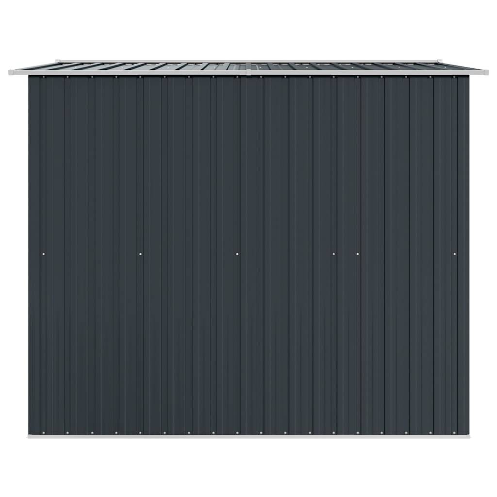 PANGIVO - Abri de jardin avec double porte coulissante - Acier galvanisé - Anthracite - Surface au sol 4,72m² - PANGIVO - Image 7