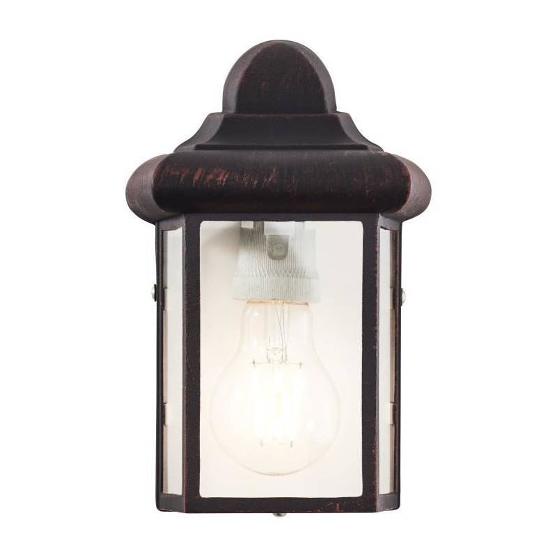Brilliant - Brilliant - Newport Applique Murale Exterieure - Coloris Rouille - Metal/verre E27 1x60w - Image 4
