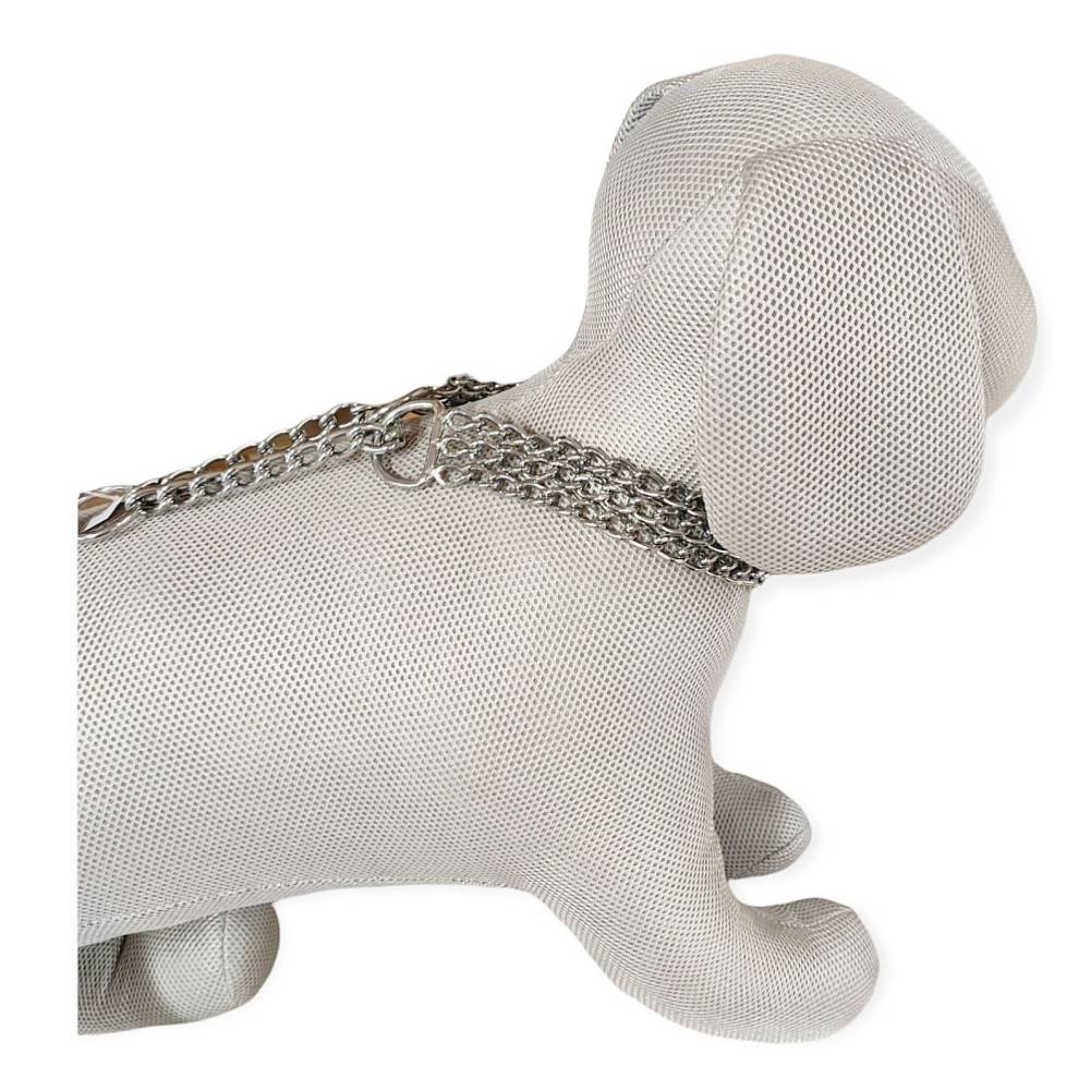 Collier d'arrêt L 50cm/ 2.5 mm  3 rang, pour chien - Image 2