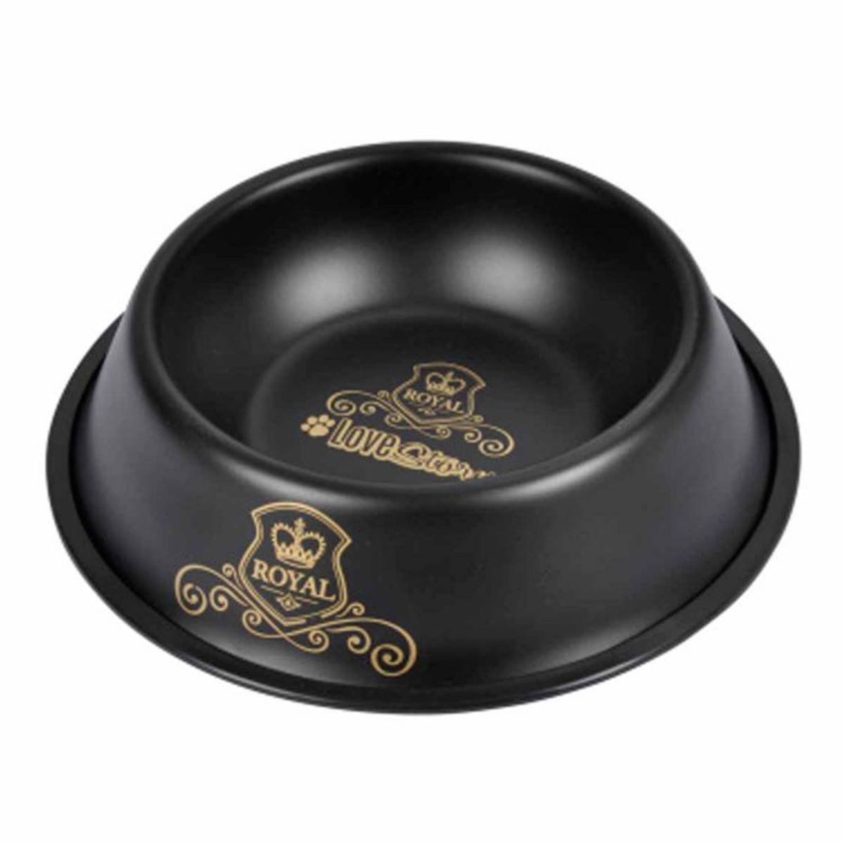 Gamelle pour Chien & Chat "Luxury" 21cm Noir