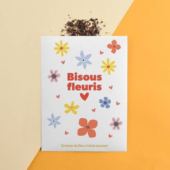 Radis et Capucine - Radis et Capucine - Sachet message - Bisous fleuris - Image 3