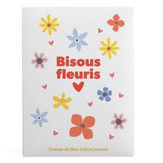 Radis et Capucine - Radis et Capucine - Sachet message - Bisous fleuris - Image 1