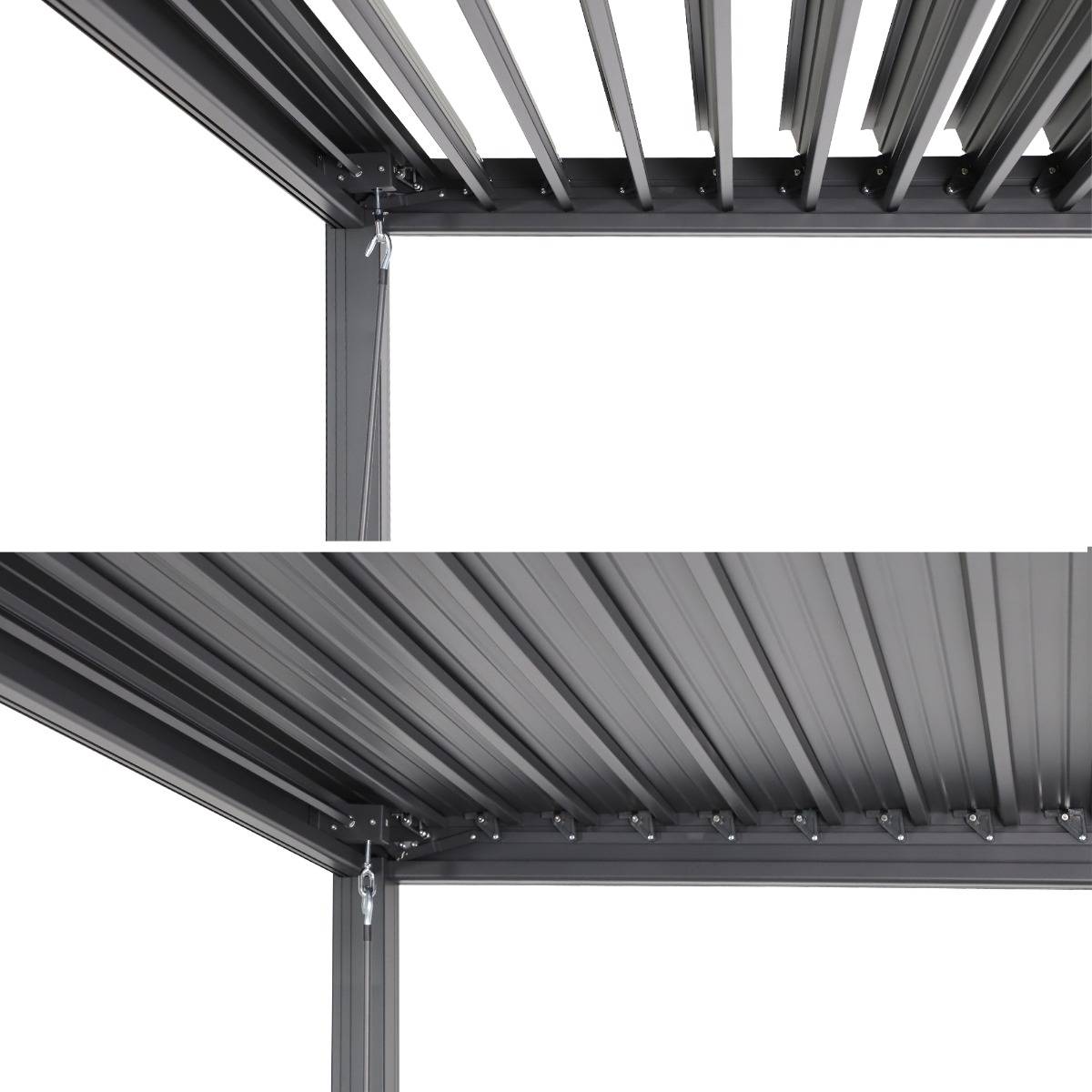 Pergola bioclimatique 3X4 m Isis - Gecko Jardin - Image 6