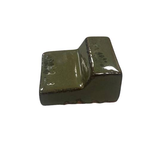 Pied de pot 6cm vert crème - Image 2