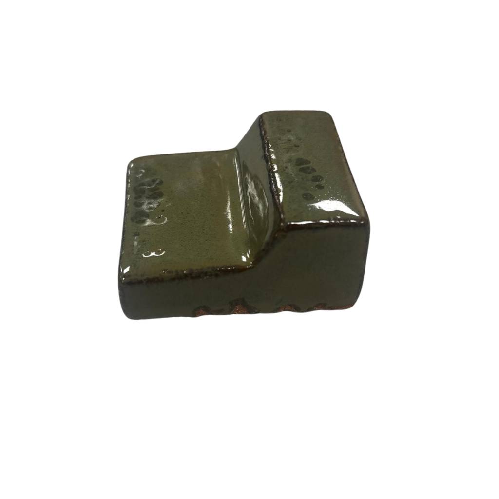 Pied de pot 6cm vert crème - Image 2