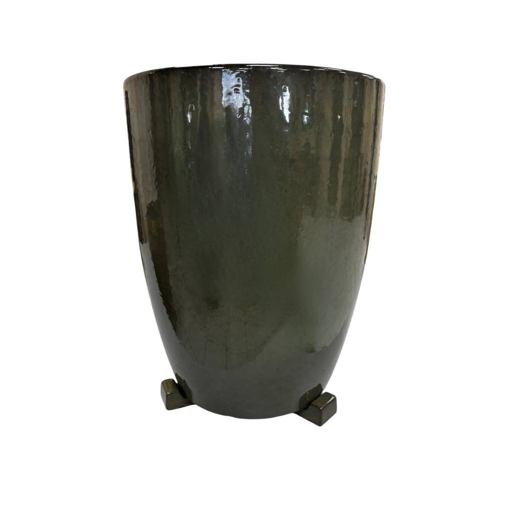 Pied de pot 6cm vert crème - Image 3