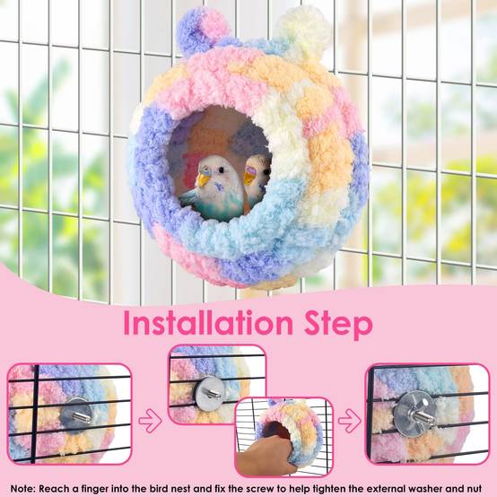 Nid pour oiseaux et petits animaux DtopbuyAge - Image 4