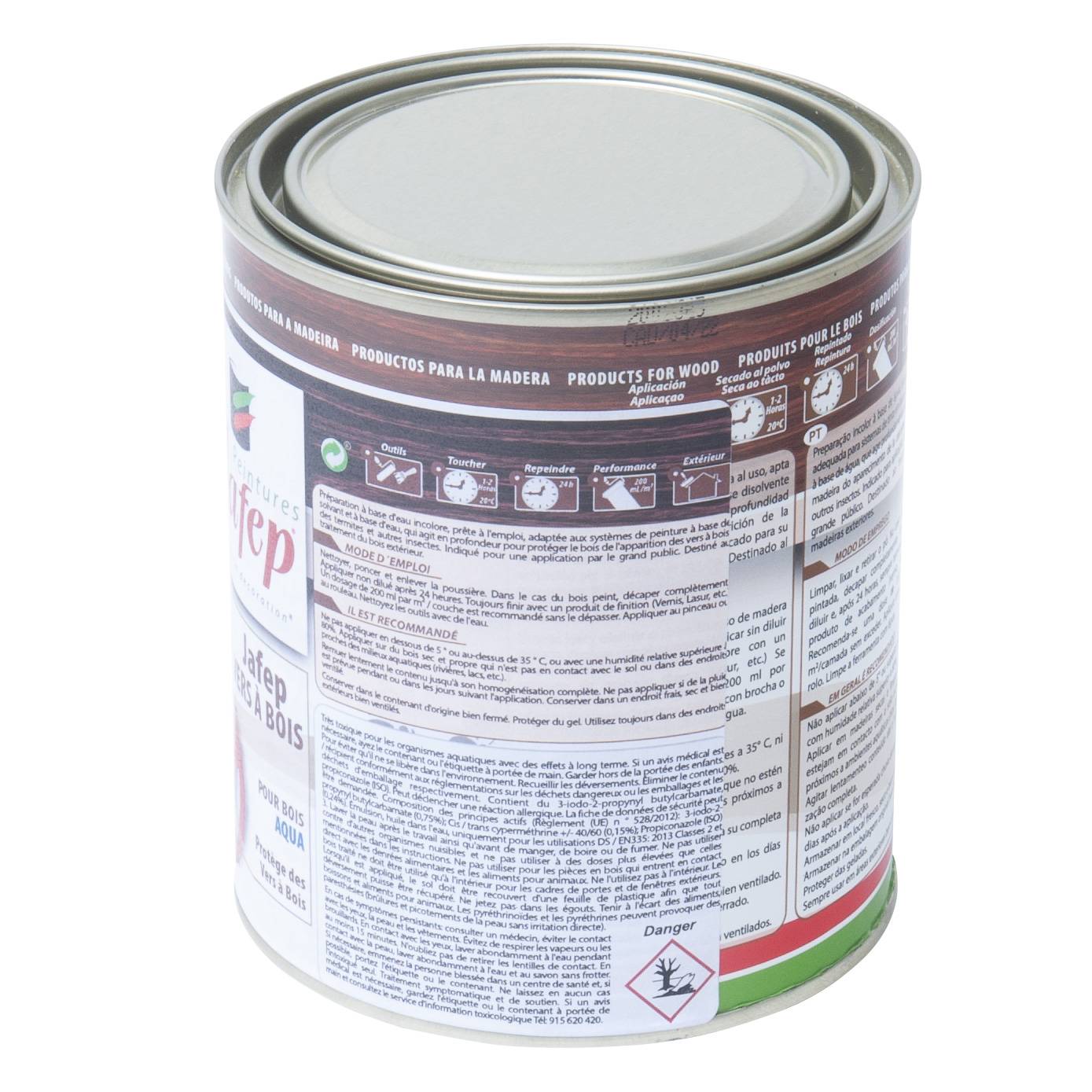 Traitement insecticide du bois Jafep 750ml - Image 2