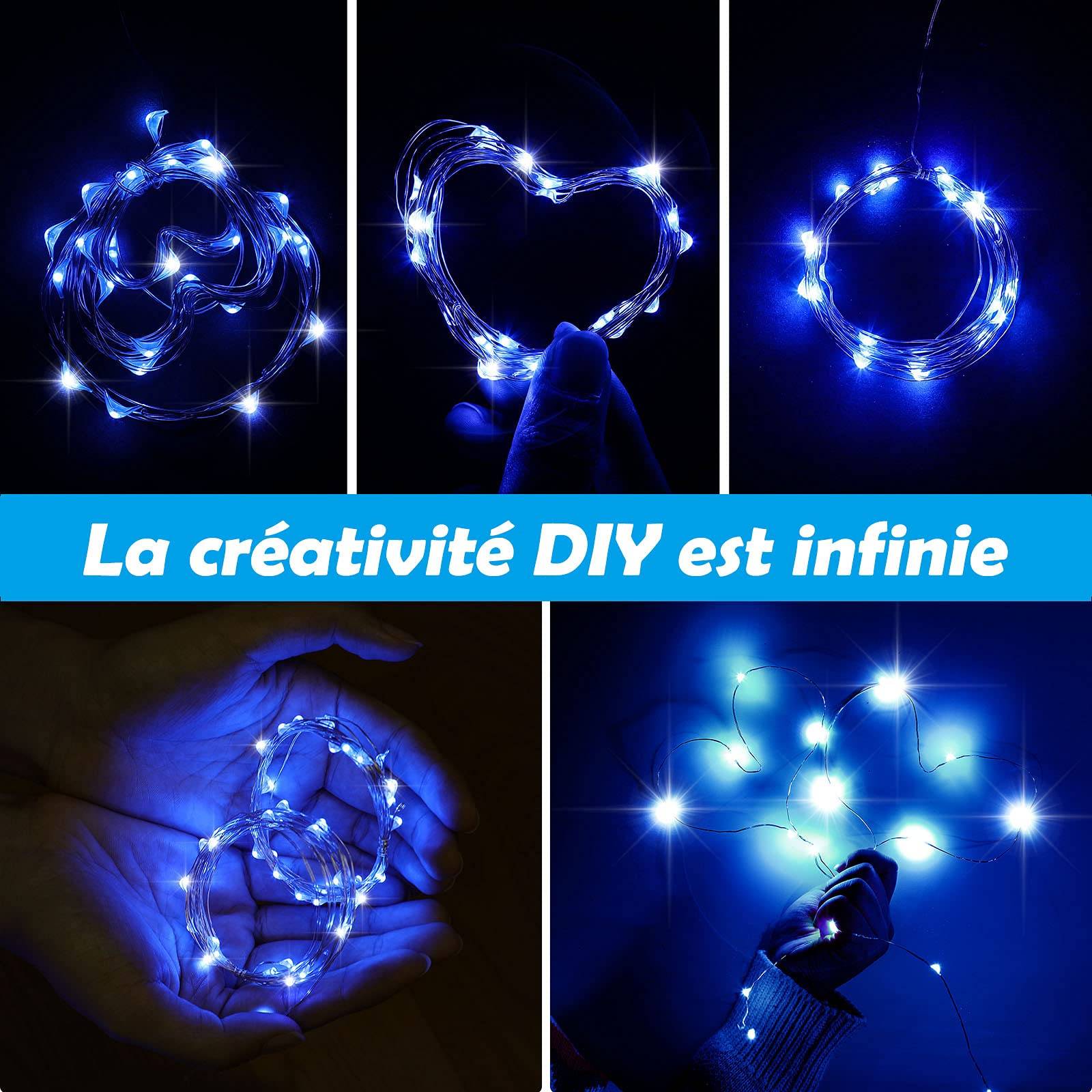 Rideau Lumineux LED 3x2m Avec 200 LEDs - Neuf, Télécommande, USB, Intérieur/extérieur, Pour Noël Ou Décoration