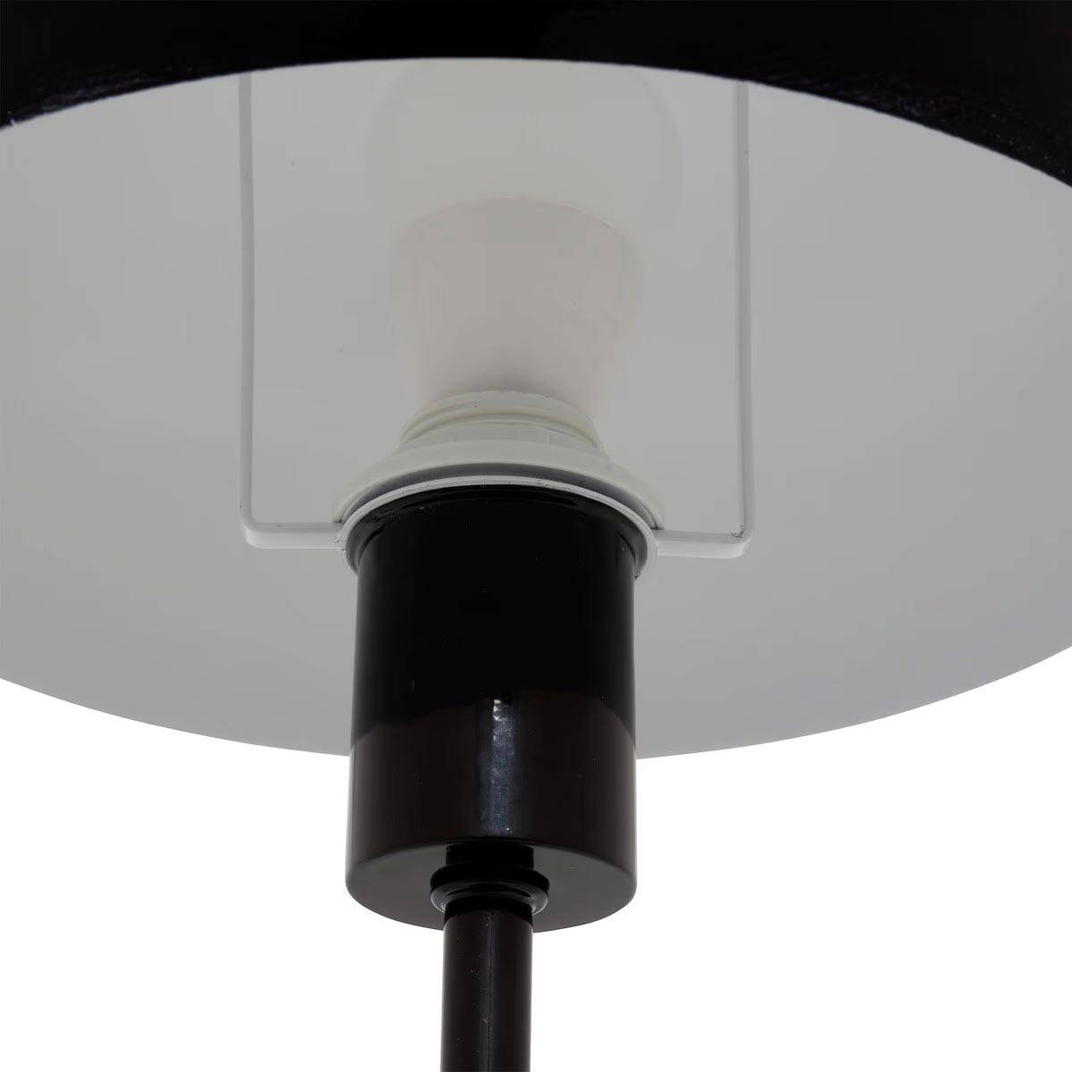 Lampe à Poser Champignon "Savio" 38cm Noir - Image 3