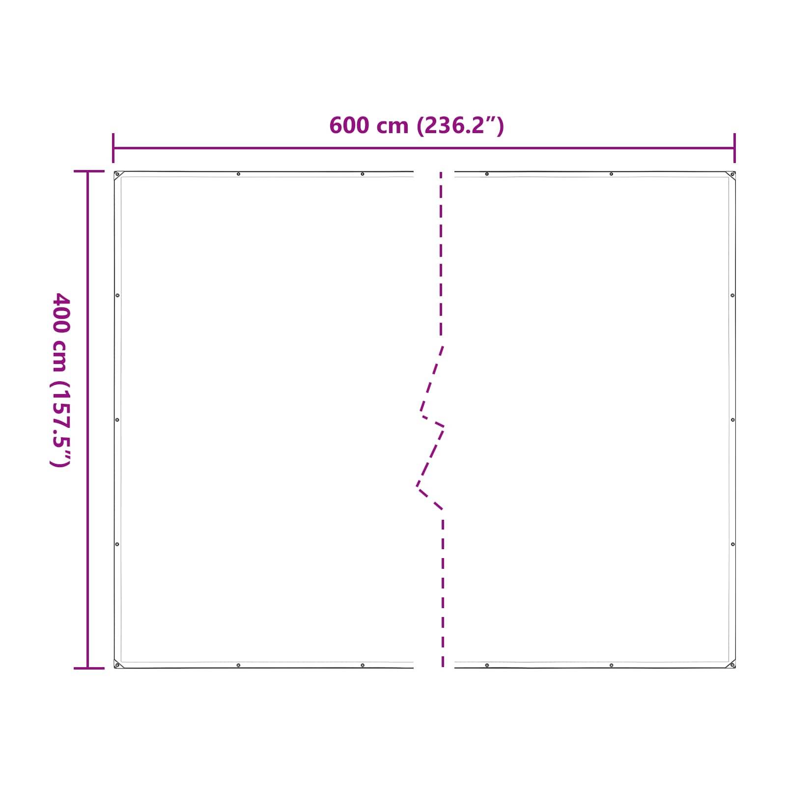 Vidaxl - Couverture pour plantes 4 x 6 m PE Transparent vidaXL 3429279 - Image 3