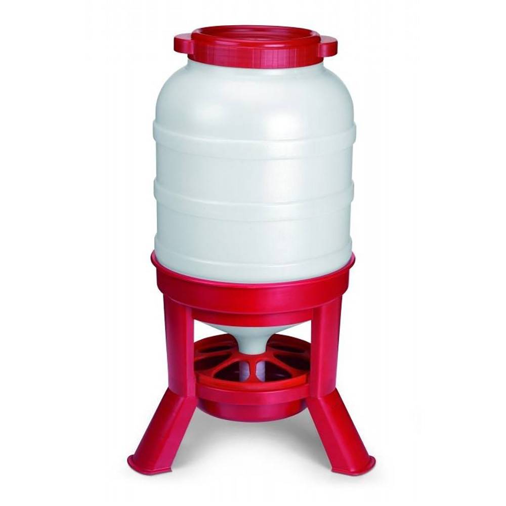 Copele - Mangeoire pour volailles sur pieds 40L COPELE - Image 1