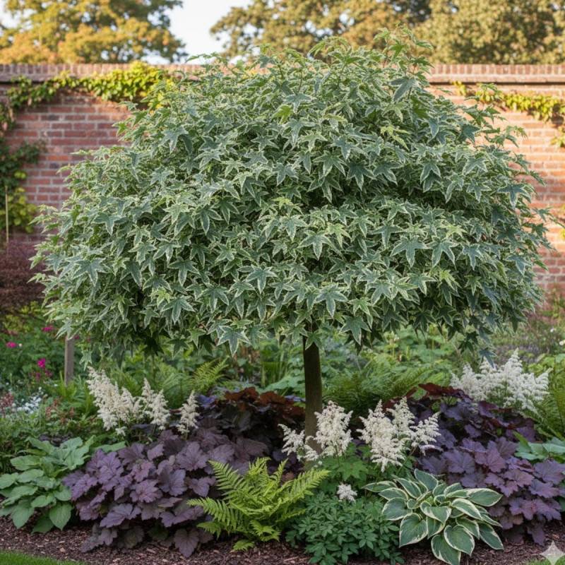Copalme d'Amérique Silver King, Liquidambar - Pot de 15L - Baliveau - Image 3