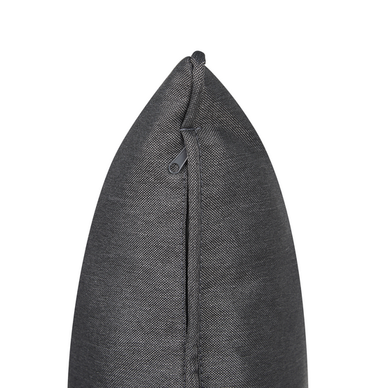 Taie d'oreiller Tissu Gris foncé LAURETO - Beliani - Image 9