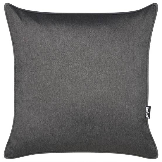 Taie d'oreiller Tissu Gris foncé LAURETO - Beliani - Image 8