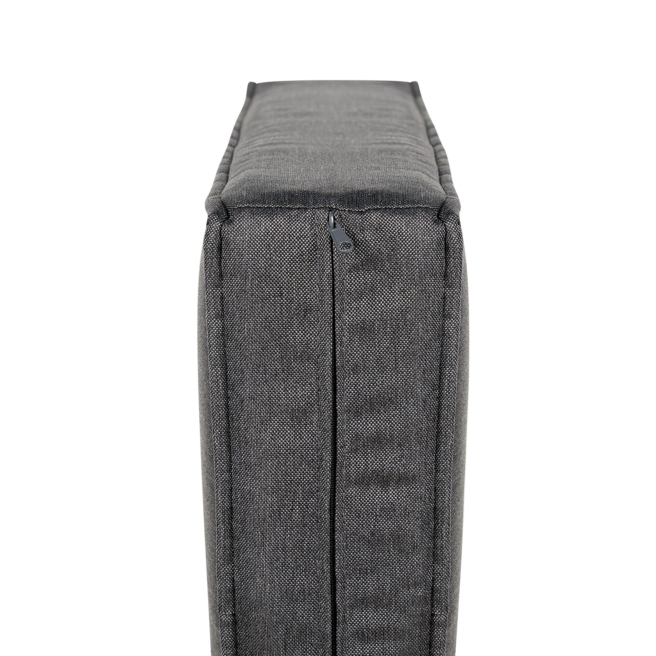 Taie d'oreiller Tissu Gris foncé LAURETO - Beliani - Image 10