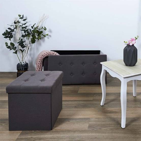 The Home Deco Factory - Banc coffre pliable Eleonor - Image 9