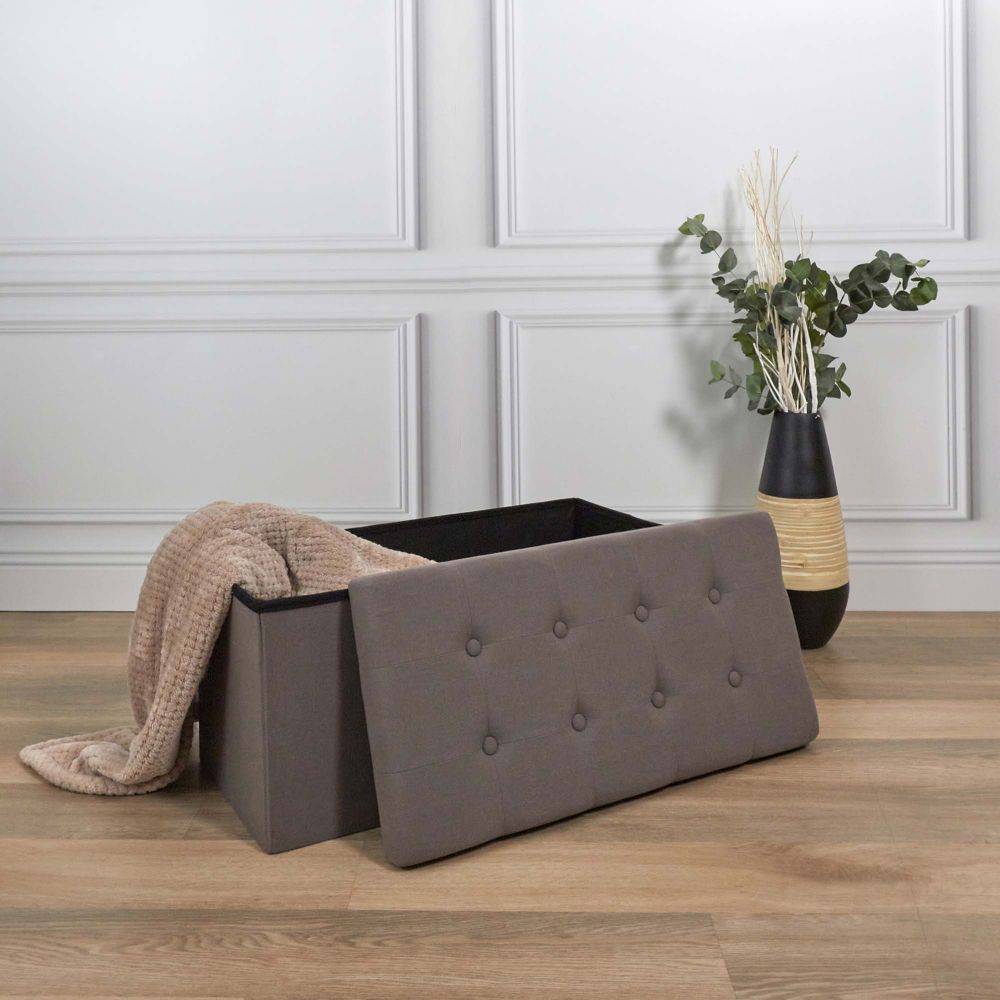 The Home Deco Factory - Banc coffre pliable Eleonor - Image 2