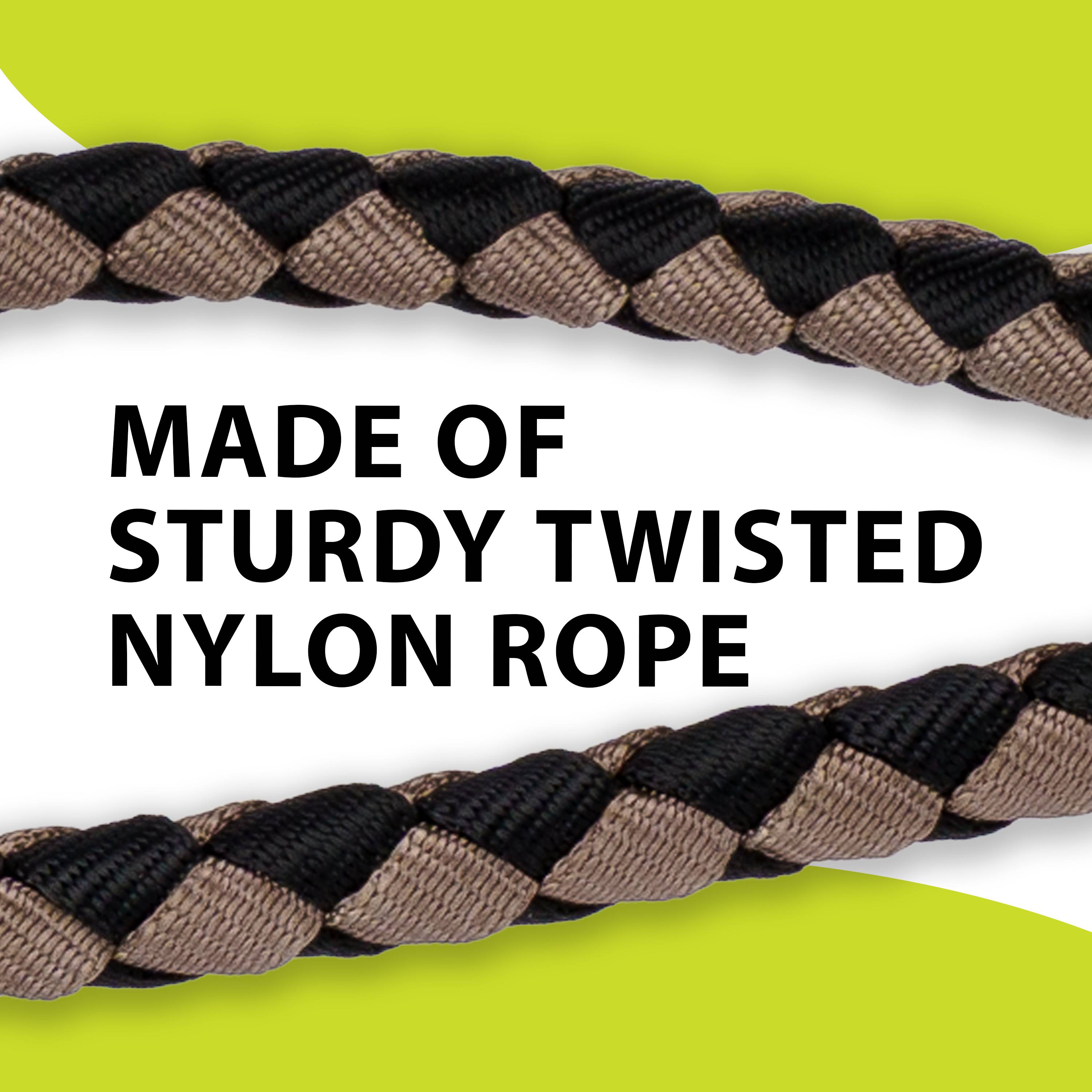 Ferplast - Laisse Courte pour Chiens en Nylon tressé TWIST MATIC GM18/60, avec Mousqueton Magnétique Automatique - Image 7
