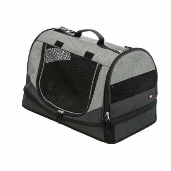 Trixie - Sac de transport Holly pour chien et chat convertible en lit Trixie - 30 × 30 × 50 cm