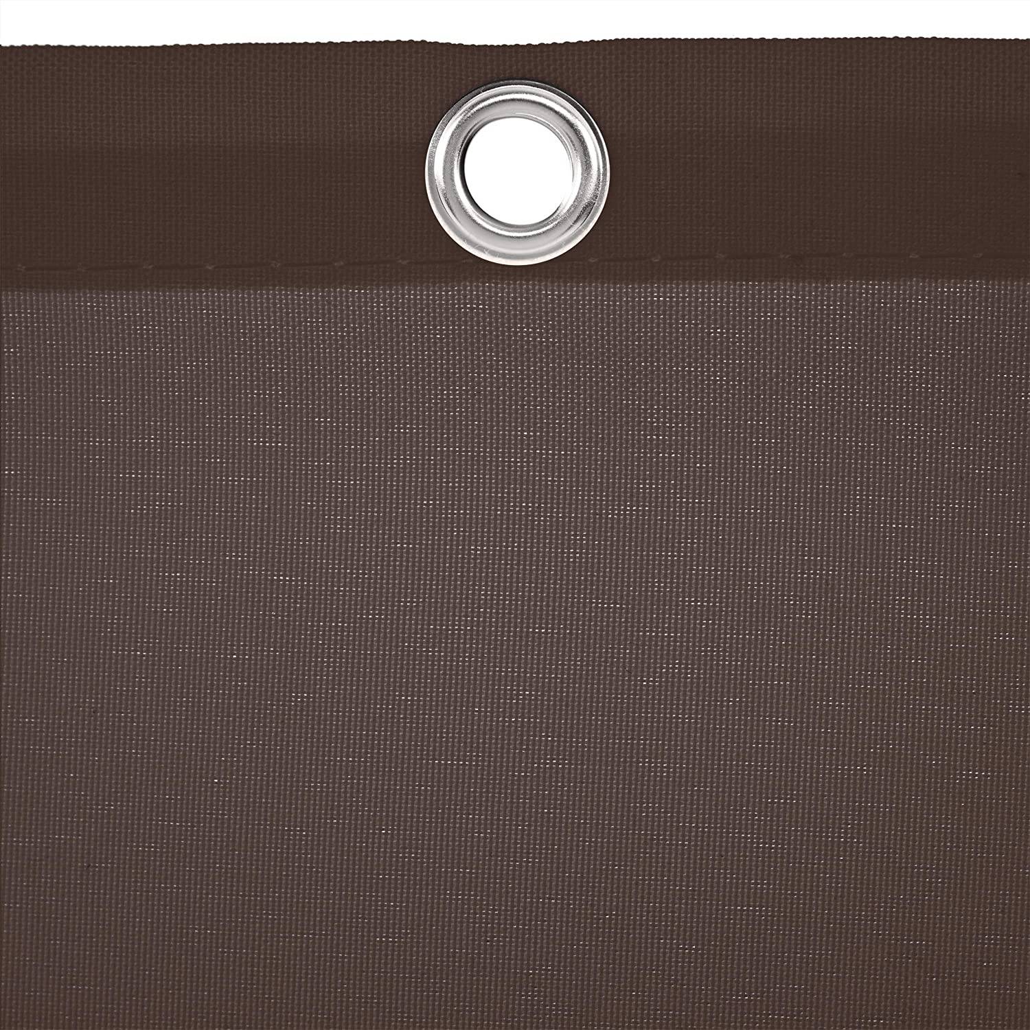 Helloshop26 - Voile d'ombrage rectangle 3 x 4 m brun - Image 4