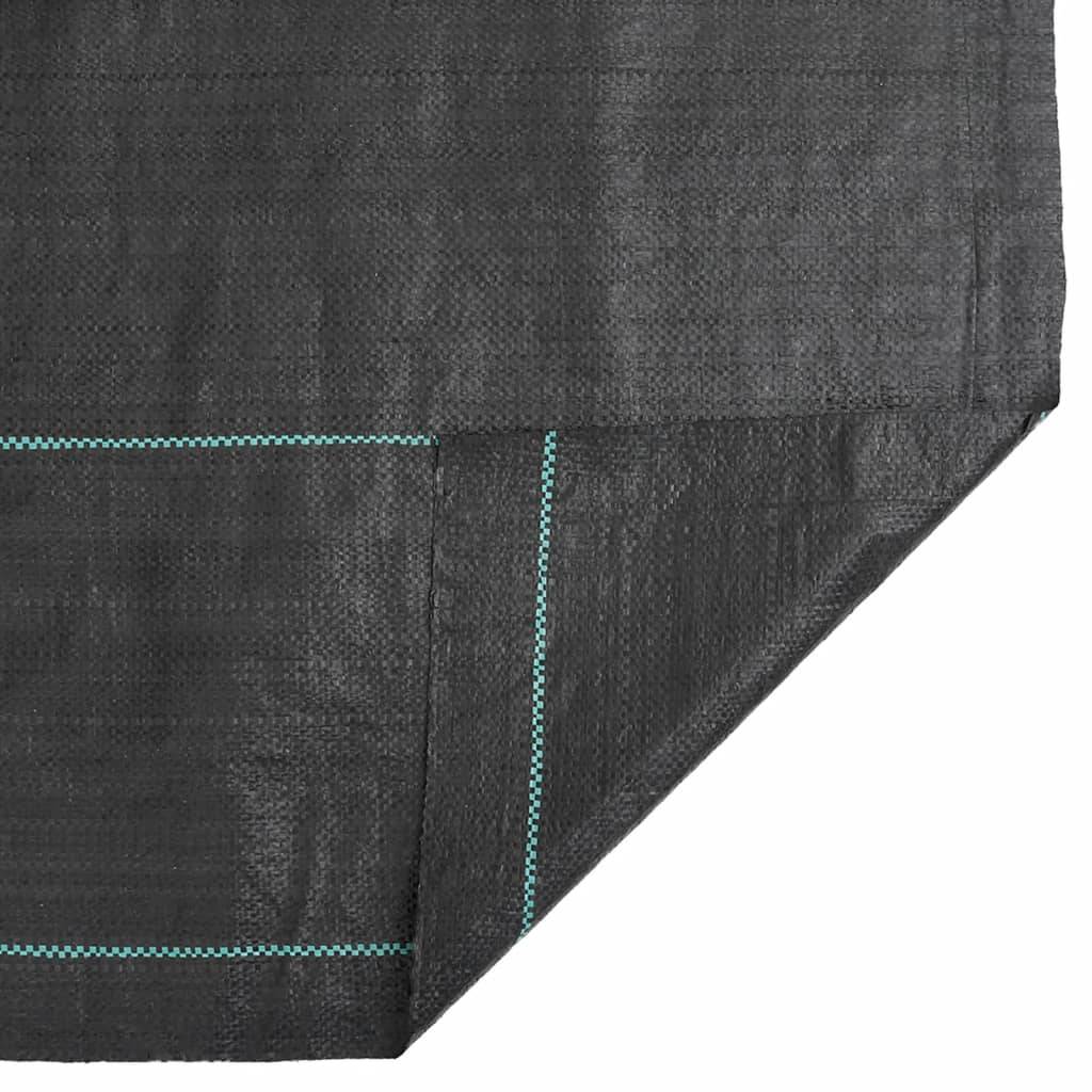 ComfortXL - Toile de Paillage 60g/m² Anti-Mauvaises Herbes pour Jardin Potager Allée 1,5x5 m Noir - ComfortXL Outdoor Living - Image 7