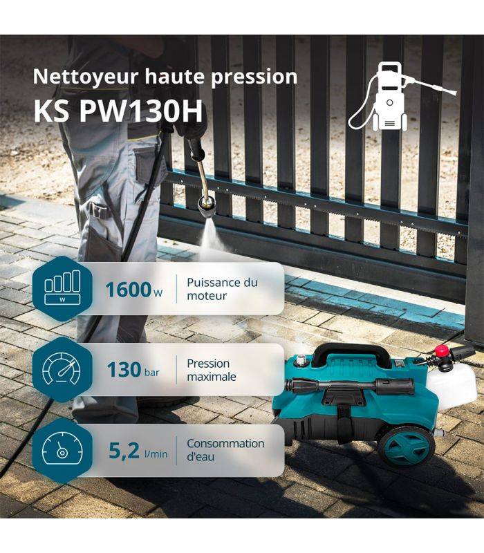 Nettoyeur haute pression Könner & Söhnen KS PW130H - Image 2
