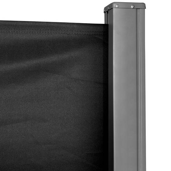 Store latéral rétractable métal polyester noir 300 x 0.01 x 160 cm - PANGIVO - Image 10
