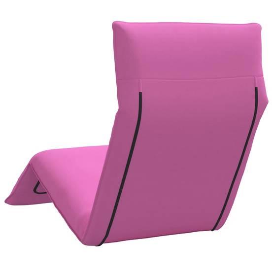 Vidaxl - Transat pliant rose 175 x 54 x 8,5 cm tissu Oxford vidaXL 4019766 - Image 7