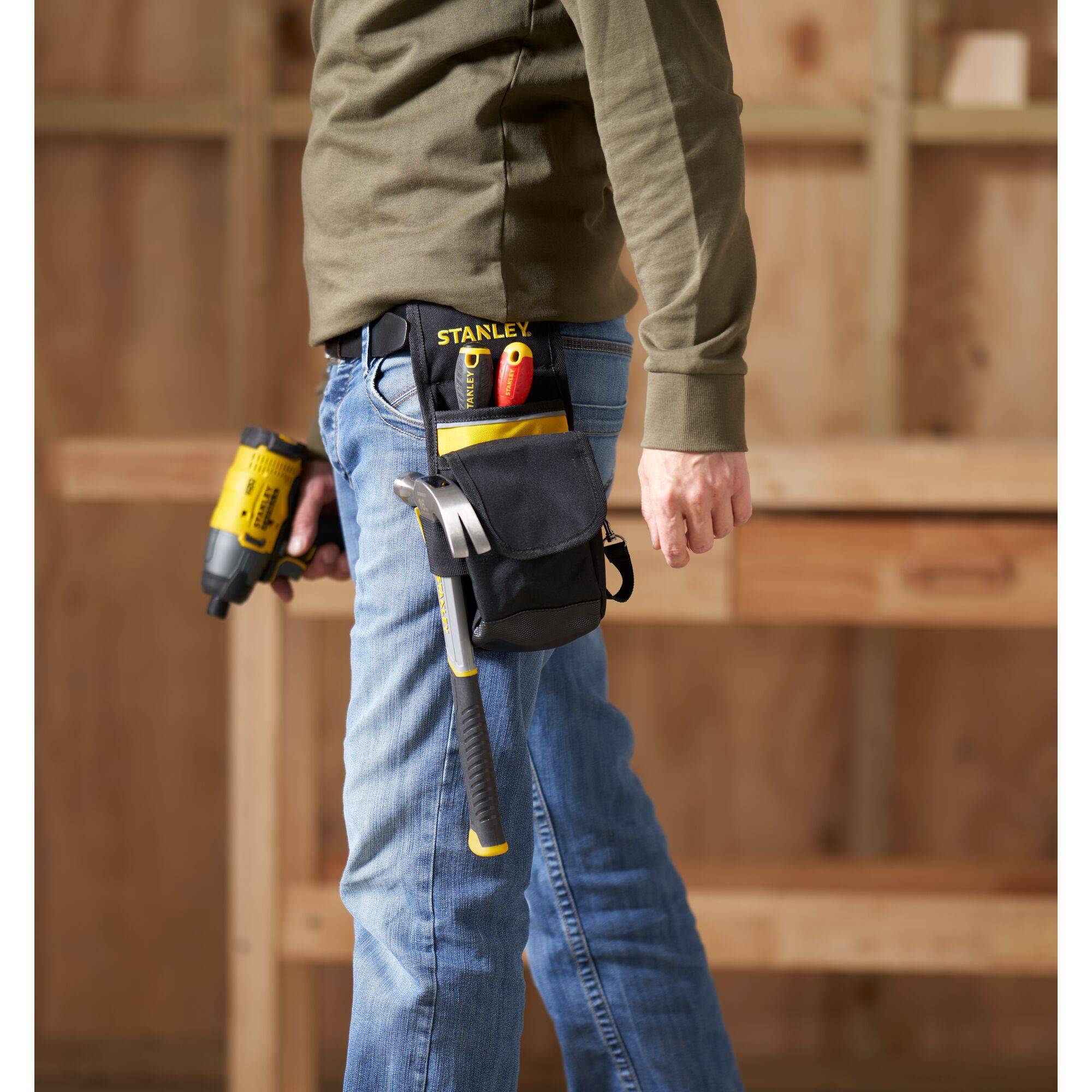 stanley - STANLEY Porte-outils ceinture 4 compartiments - 1-93-329 - Image 4