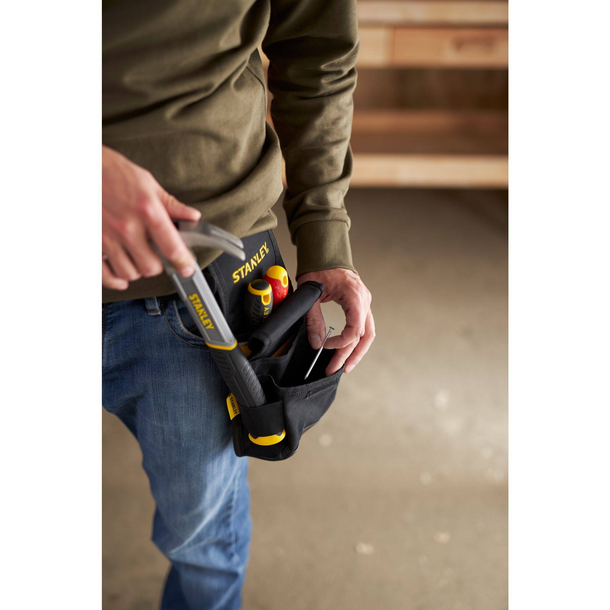 stanley - STANLEY Porte-outils ceinture 4 compartiments - 1-93-329 - Image 5