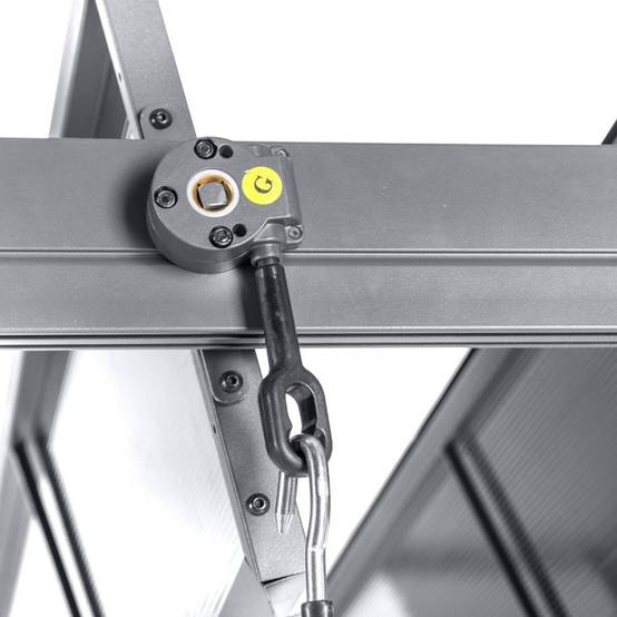 Hesperide - Pergola "Belize" graphite 3,8x3m en aluminium traité époxy - Hespéride - Image 6