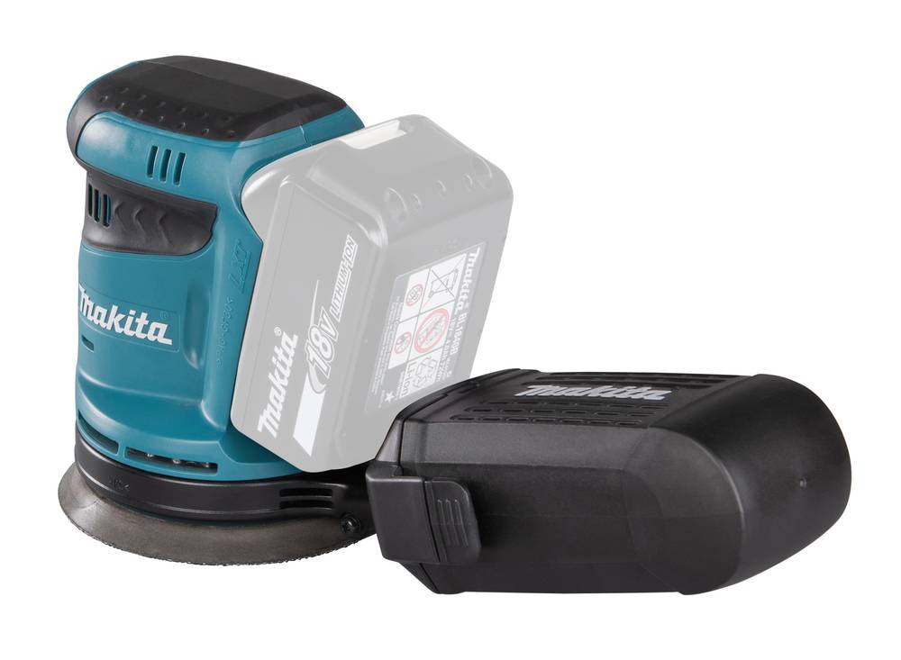 Ponceuse excentrique MAKITA 18 V - Ø125 MM - Sans batterie, ni chargeur - DBO180Z - Image 2