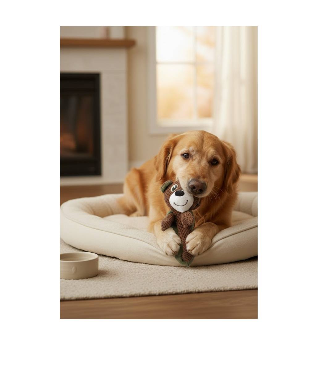 Eden - Peluche Ours pour chien 23 x 9 x 28 cm - Image 2