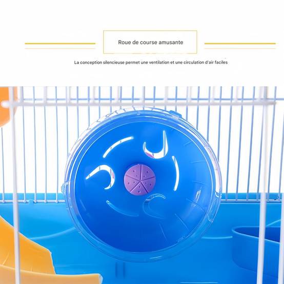 IntiMeg - Cage à deux étages pour petits animaux IntiMeg - Image 5