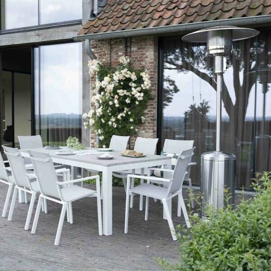 Chauffe terrasse au gaz 5000 w Inox AURA - Image 2