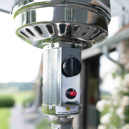 Chauffe terrasse au gaz 5000 w Inox AURA - Image 4