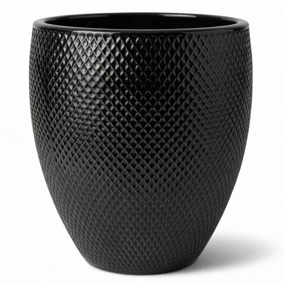 Pot SIGNAC 48x52cm noir - Image 1