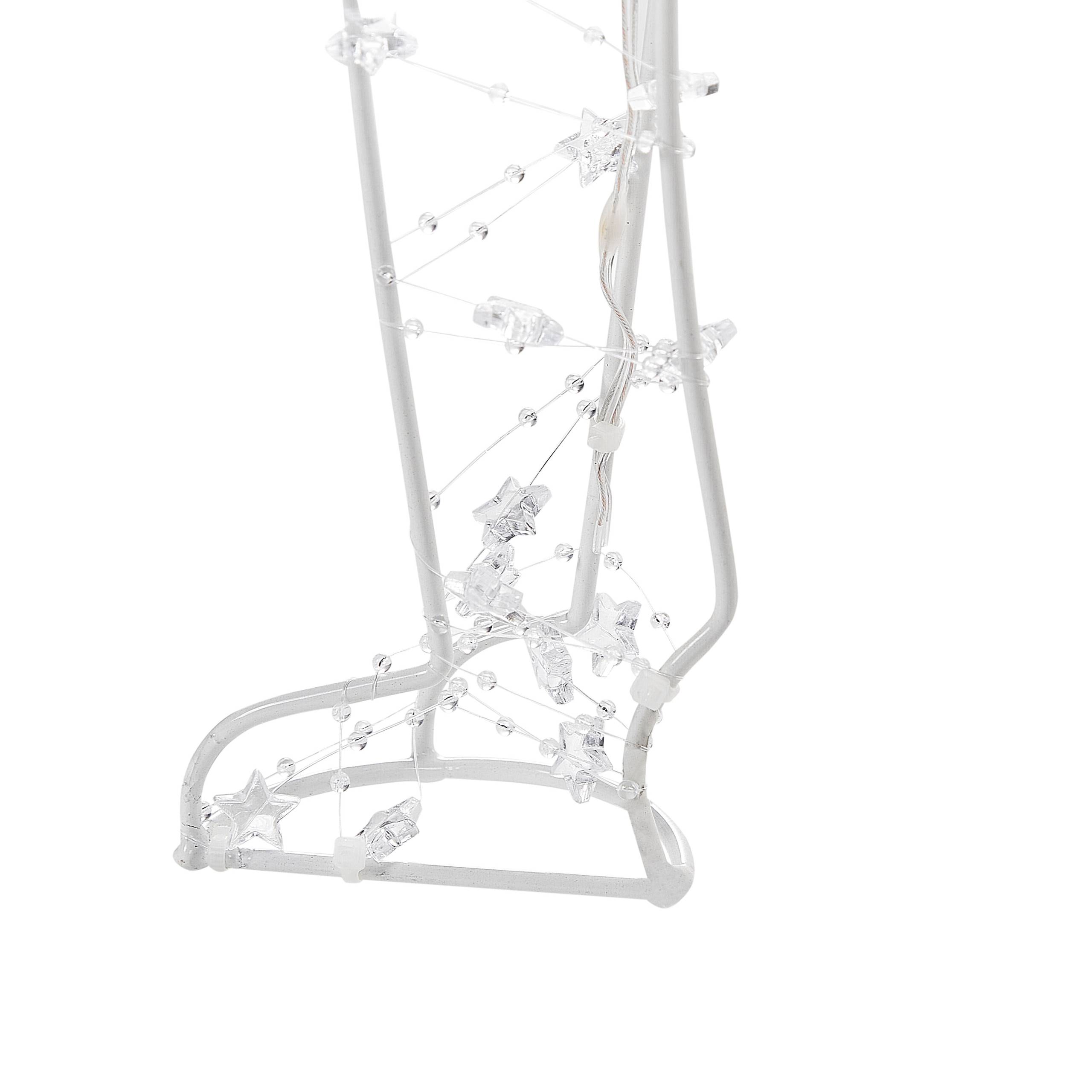 Beliani - Décoration LED Métal Argenté HELLA - Beliani - Image 6