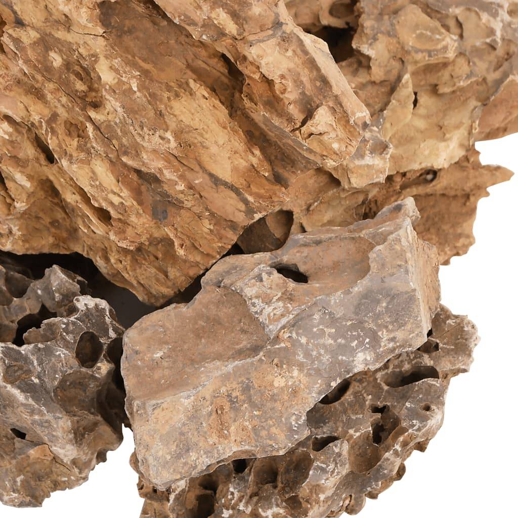 Pierres du Dragon pour Aquarium Décoration Aquascaping Naturel 25 kg 5-30 cm Marron - ComfortXL Outdoor Living - Image 5