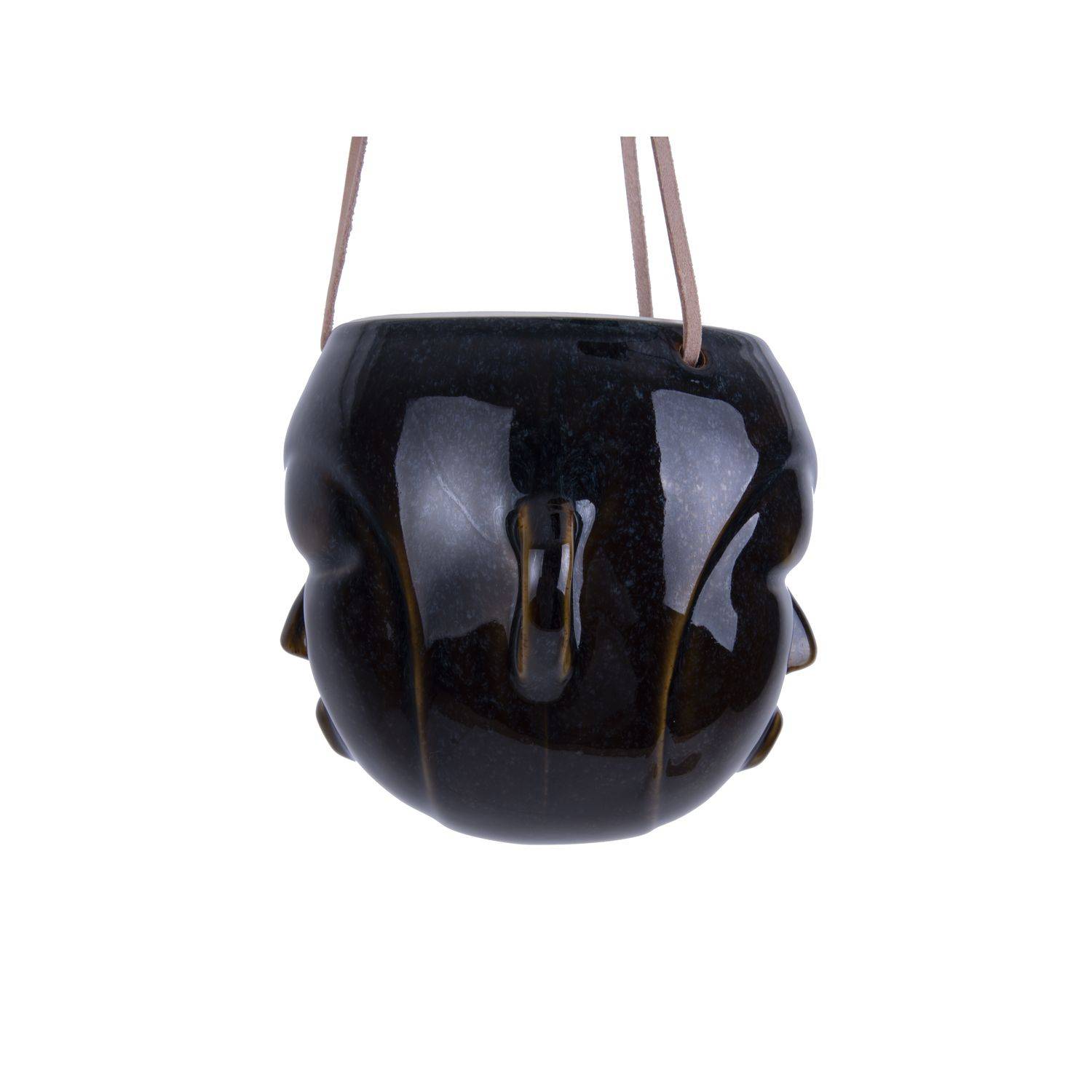 Sans Marque - Cache-pot design rond suspendu Mask - Image 3