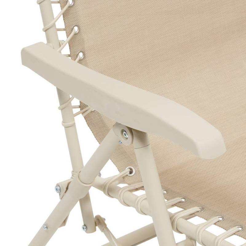 Hesperide - Fauteuil de jardin Silos beige lin Hespéride - Image 7